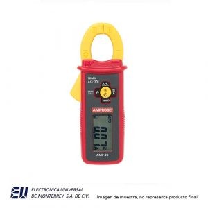 300A AC/DC TRMS MINI-CLAMP – AMPROAMP-25