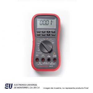 INDUSTRIAL MULTIMETER WITH BAR-GRAPH DISPLAY – AMPROAM-270