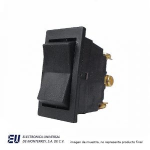 SWITCH ROCKER 1P 2T 15A ON-OFF-ON 3 POS. – SW93602