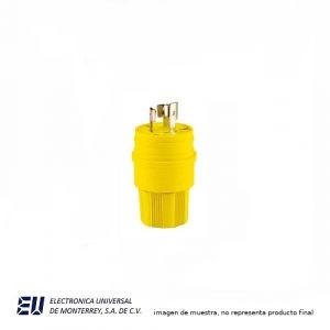 CLAVIJA 20A 250V 1/2 VUELTA – L620PW