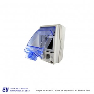 CAJA DE DISTRIBUCION IP65, 3 MODULOS SIN BORNES – WD6503