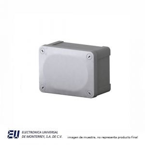 CAJA ESTANCAS IP65 150X105X80 CON LADOS CERRADOS Y PLACA CON TORNILLOS – WDL1510S
