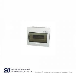 CAJA DE DISTRIBUCION PARA SOBREPONER IP40 8 MODULOS CON TERMINALES – WD40S08F