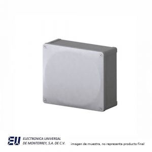 CAJA ESTANCAS IP65 325X275X120 CON LADOS CERRADOS Y PLACA CON TORNILLOS – WDL3227S