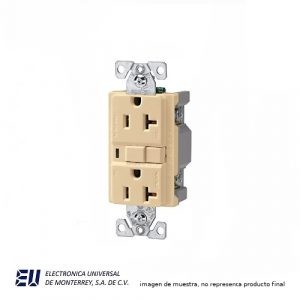 RECEPTACULO GFCI MARFIL – VGF20V
