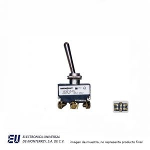 SWITCH PALANCA LARGA 2P 2T ON-ON 15A 125VCA 10A 250VCA – SW82610-PL