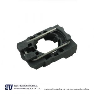 BASE DE FIJACION P/BLOQUES ELECTRICOS TELEMEC. – ZB5AZ009