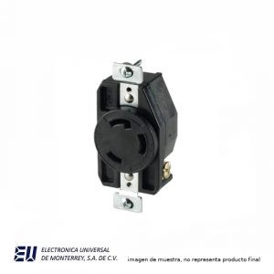 RECEPTACULO SENC. 2P 3H 30 AMP. 250V – CWL630R