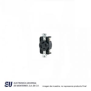 RECEPTACULO INDUSTRIAL 3P 4W 20AMP NEGRO 125/250V – CWL1420R