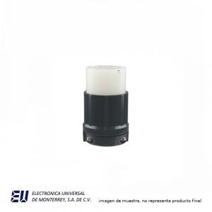 RECEPTACULO 3P4W 20A 125/250V NEGRO – CWL1420C