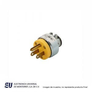 CLAVIJA DE VINIL BLINDADA 15A 125V 2P-2H – 2867-BOX