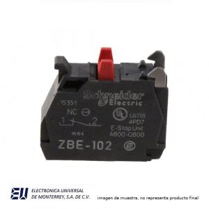 MODULO NORMALMENTE CERRADO TELEMEC. – ZBE102