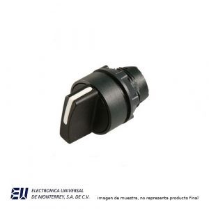 SELECTOR 2 POSICIONES NEGRO – ZB5AD2