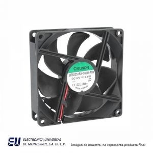 VENTILADOR 92X92X25 MM. 12VCD 2W. – EE92251S1-000U-A99