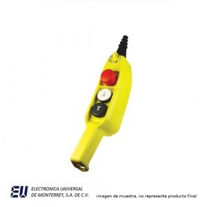 2 Velocidad, 2 Botones 1 NA + Hongo. – P03D2