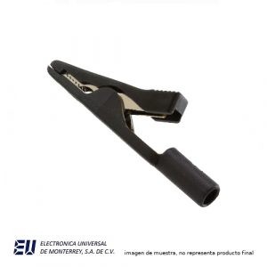 CAIMAN MINI.C/ENTRADA P/BANANA 2MM.NEGRO – POMONA 5788-0