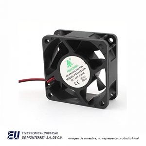 VENTILADOR DE 12VCD 3 HILOS 60X60X25 MM – FSY60S12H