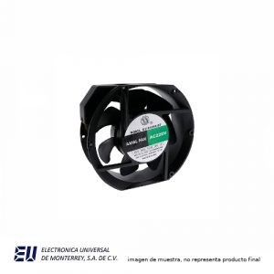 VENTILADOR OVALADO 172X150X51MM. 220VCA DE BALEROS .25A 31W 2 P terminal – G17050HA