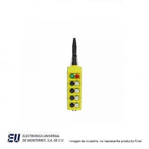 Doble fila 1 Velocidad, 8 Botones, 1 Alarma de  Inicio + Hongo. – PLB10/E