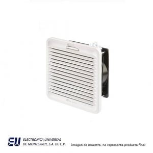 Ventilador con rejilla y filtro Tamaño 1 para empotrar a 90×90 Ventilador 90×90 Alimentacion 24VDC – 7F.20.9.024.1020
