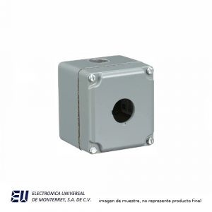 CAJA METALICA 1 ORIFICIO PARA BOTONERIA 30MM – 9001KY1