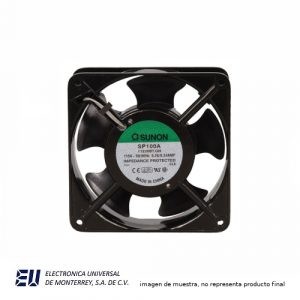 VENTILADOR 120X120X38 MM. 115VCA – SP100A