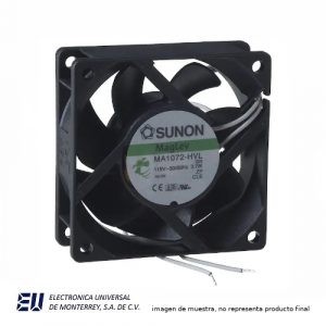 ABANICO 70X70X25MM 115VCA MAGLEV 3.7 WATTS – MA1072