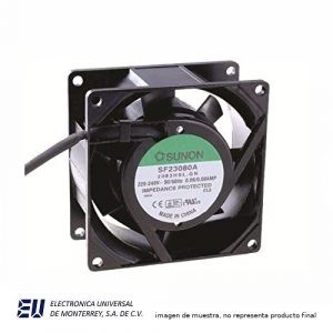 ABANICO 230VCA 80X80X38MM BALEROS SF23080A-2083HBL – HU2308