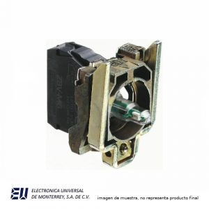 CLIP METALICO + LED 120V COLOR AZUL – UZB4BVG6