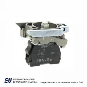 MODULO LED ROJO 24VCD VCA +CLIP METALICO – UZB4BVB4