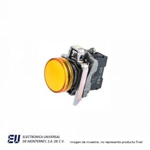 CLIP METALICO + LED 120V COLOR AMARILLO – UXB4BVG5