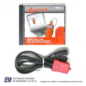 SOFTWARE Y CABLE P/MULTIMETRO 38XR – MW 38SW